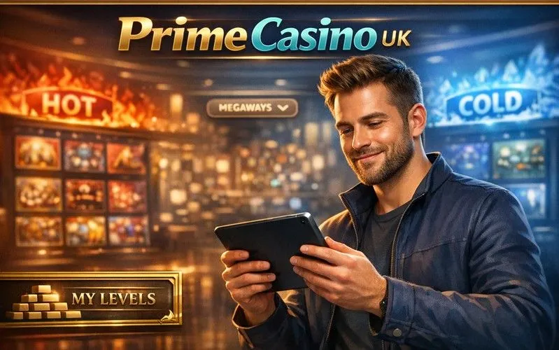 Prime Casino mobile app hero banner