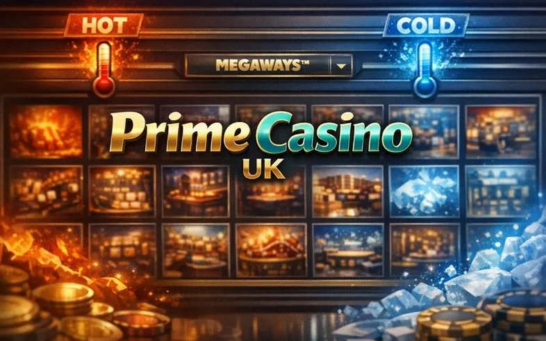 Prime Casino games lobby with slots and live tables