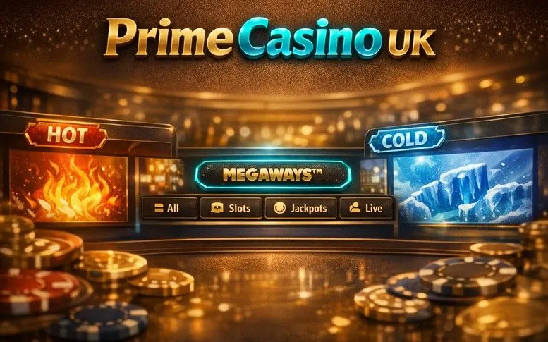 Prime Casino UK home page banner